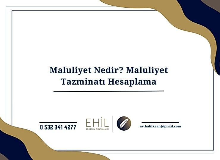 Maluliyet Nedir Maluliyet Tazminatı Hesaplama
